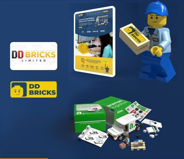 DD Bricks — Brand Identity for the World's Largest LEGO® Parts Reseller