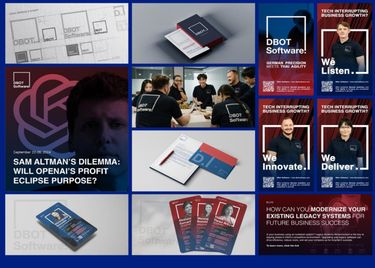 DBOT Software — New Brand Identity for a German-Thai Software Company